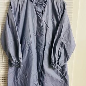 London Fog light Blue Trench Coat